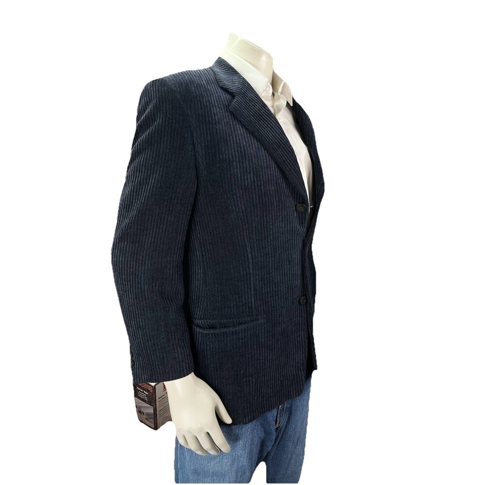 PAL ZILERI PULL Blazer Men 40S Luxury Corduroy Sport Jacket View 5